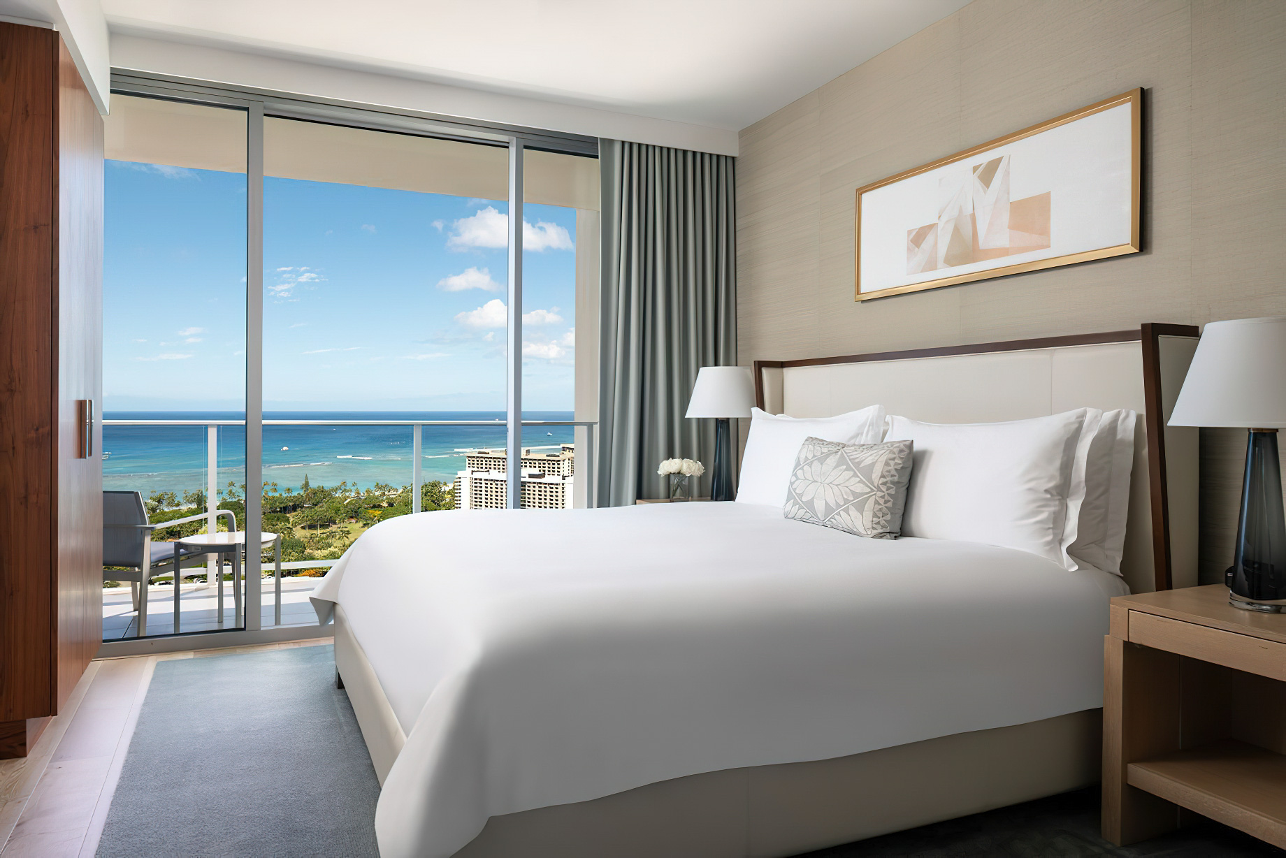 The Ritz-Carlton Residences, Waikiki Beach Hotel – Waikiki, HI, USA – Premier Ocean View 3 Bedroom Suite Guest Room