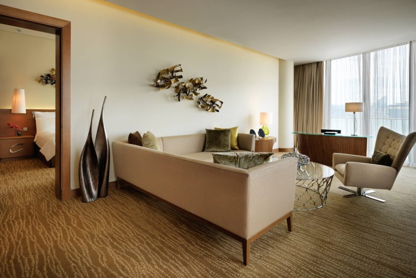 JW Marriott Absheron Baku Hotel - Baku, Azerbaijan - Ambassador Suite Living Room