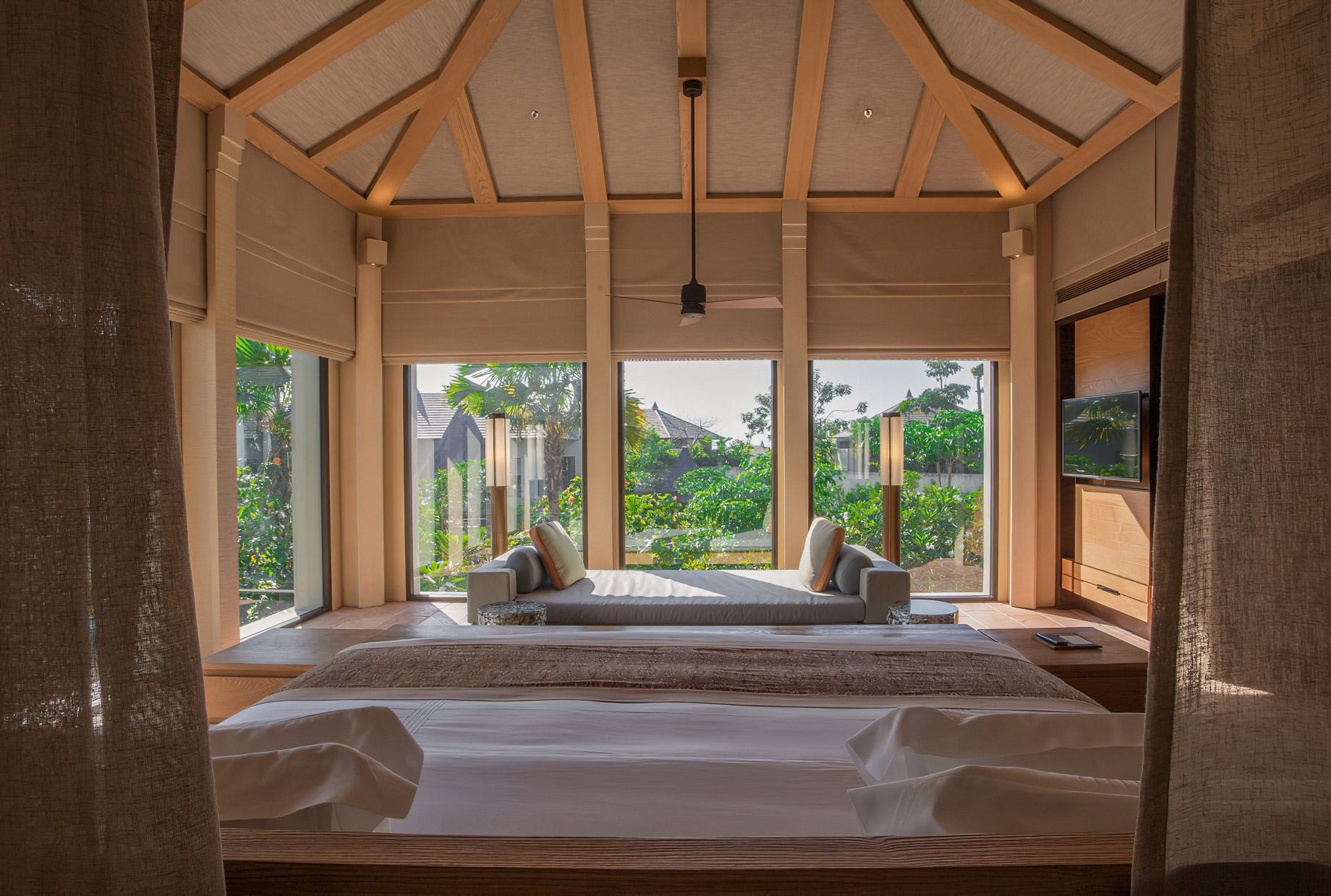 The Ritz-Carlton, Bali Nusa Dua Hotel – Bali, Indonesia – Garden Villa Bedroom View