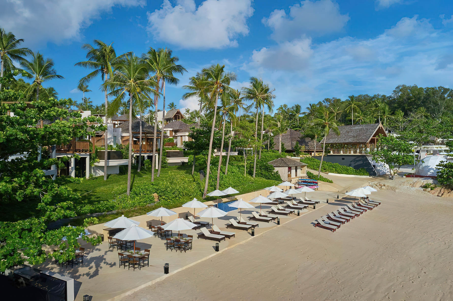 The Ritz-Carlton, Koh Samui Resort – Surat Thani, Thailand – Private Beach