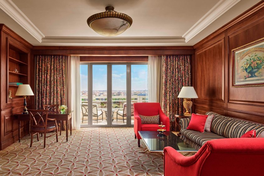 JW Marriott Hotel Cairo - Cairo, Egypt - Executive Suite Living Room