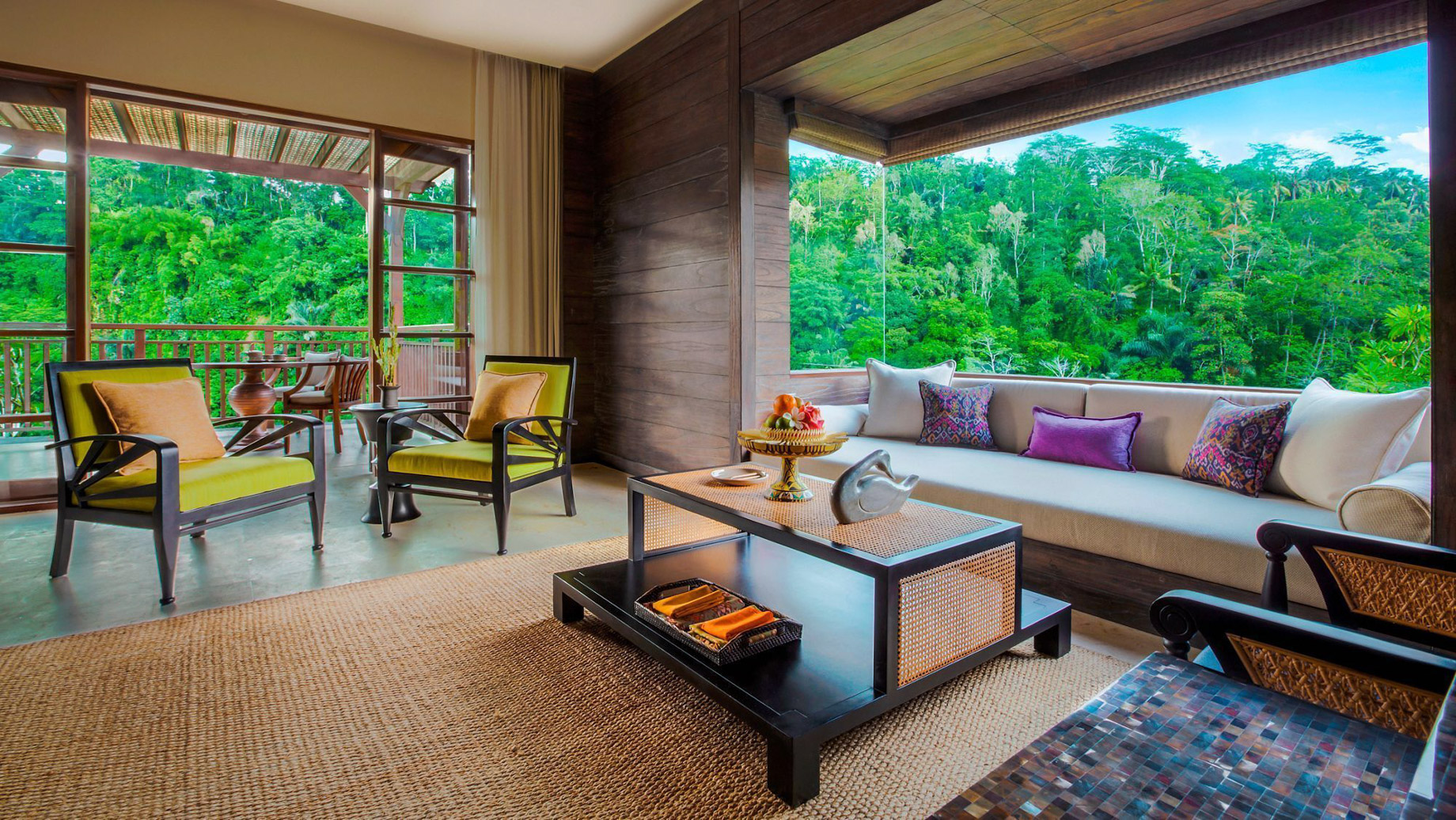 The Ritz-Carlton, Mandapa Reserve Resort - Ubud, Bali, Indonesia - Suite Living Room