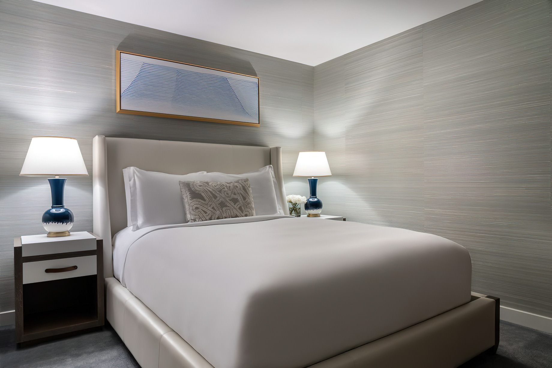 The Ritz-Carlton Residences, Waikiki Beach Hotel – Waikiki, HI, USA – Premier Ocean View 3 Bedroom Suite Guest Bedroom