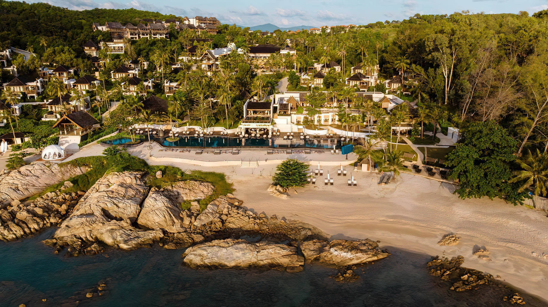 The Ritz-Carlton, Koh Samui Resort – Surat Thani, Thailand – Resort Aerial