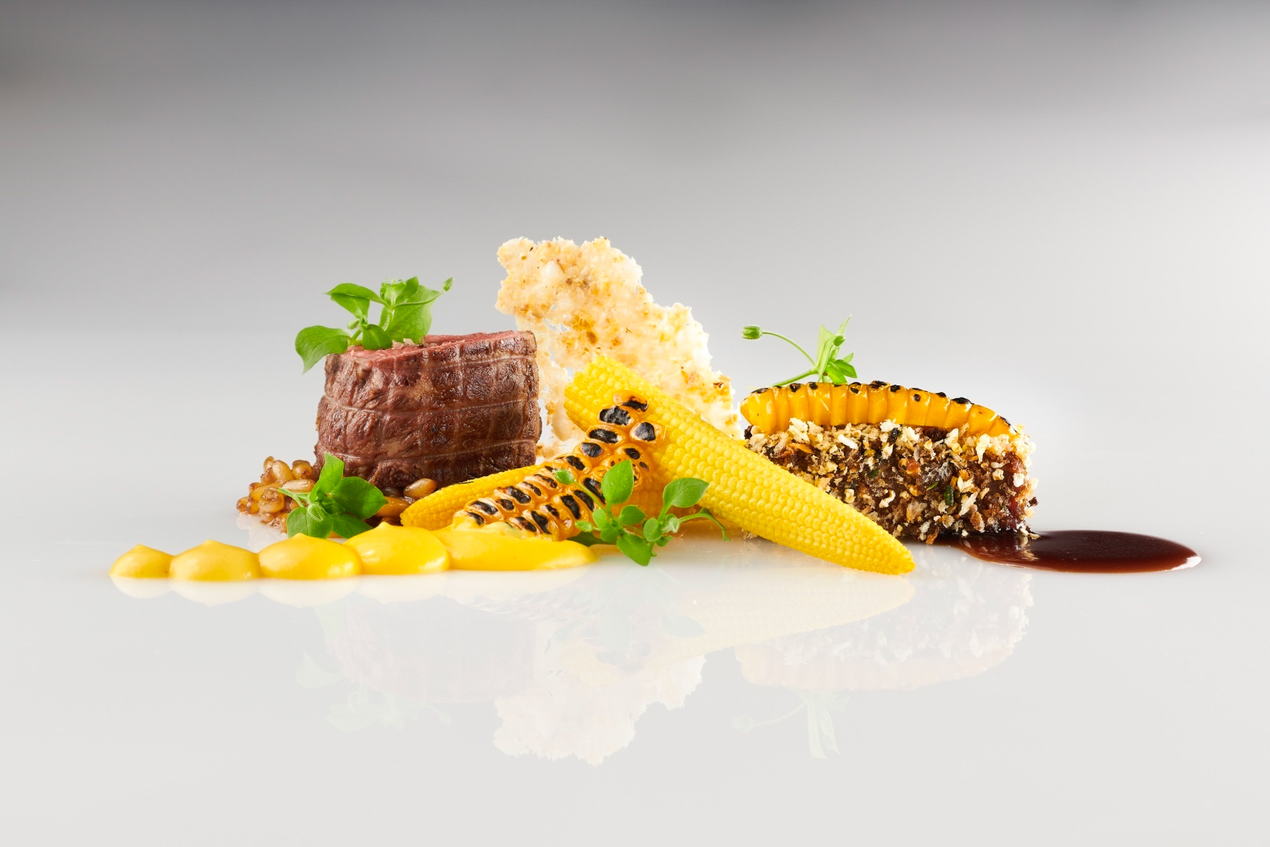 Burgenstock Hotel & Alpine Spa - Obburgen, Switzerland - Oak Grill & Pool Patio Restaurant Food