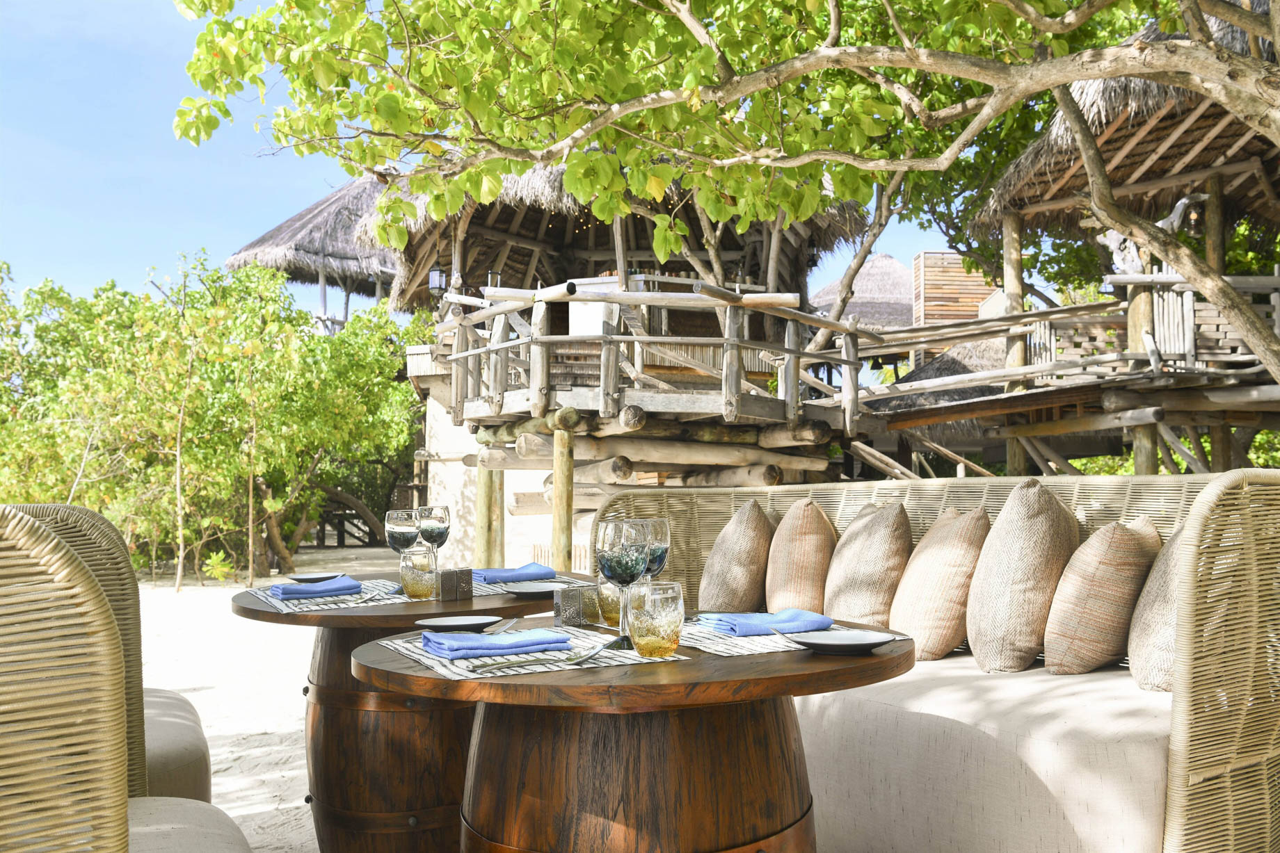 JW Marriott Maldives Resort & Spa – Shaviyani Atoll, Maldives – Kaashi Seating Area