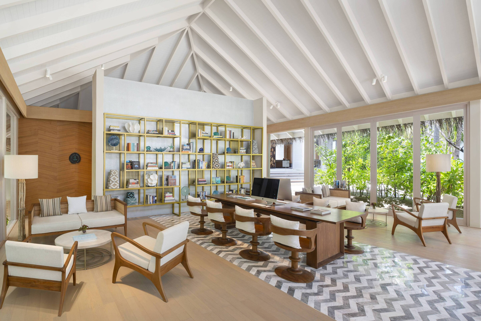 JW Marriott Maldives Resort & Spa - Shaviyani Atoll, Maldives - Library & Business Centre