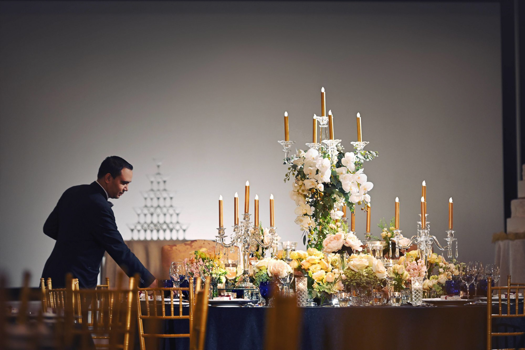 The Ritz-Carlton, Kuala Lumpur Hotel - Kuala Lumpur, Malaysia - Ballroom Wedding Table