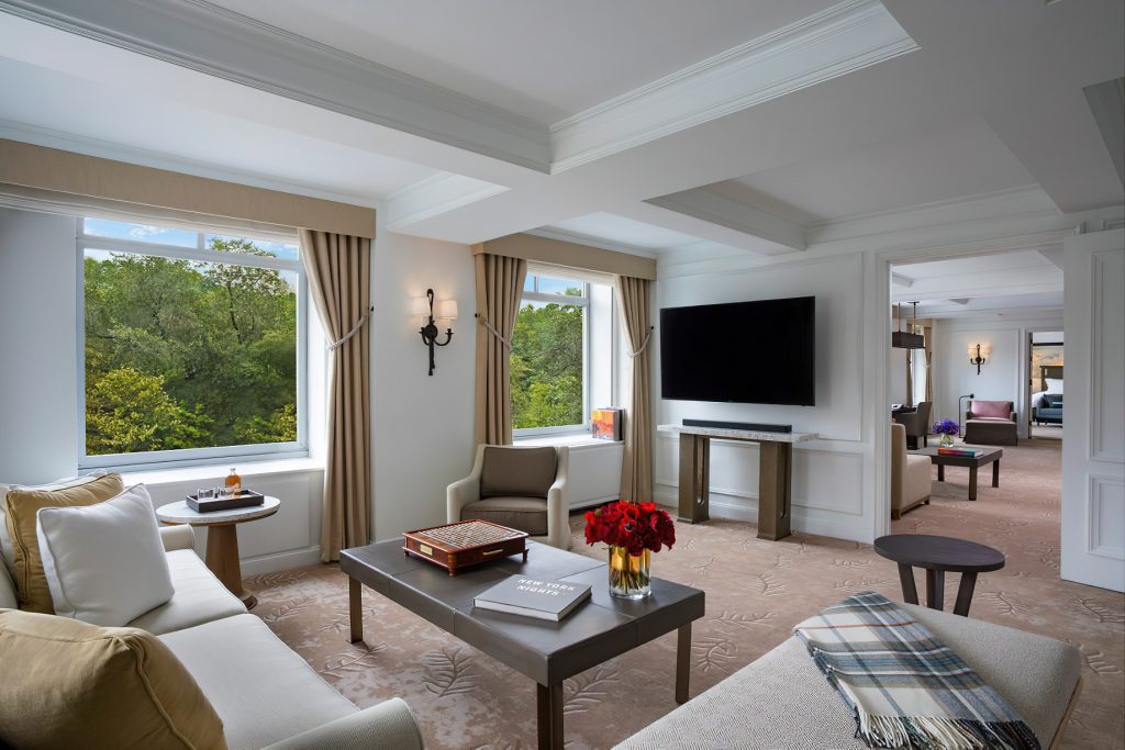 The Ritz-Carlton New York, Central Park Hotel - New York, NY, USA - The Artists Gate Suite Living Area