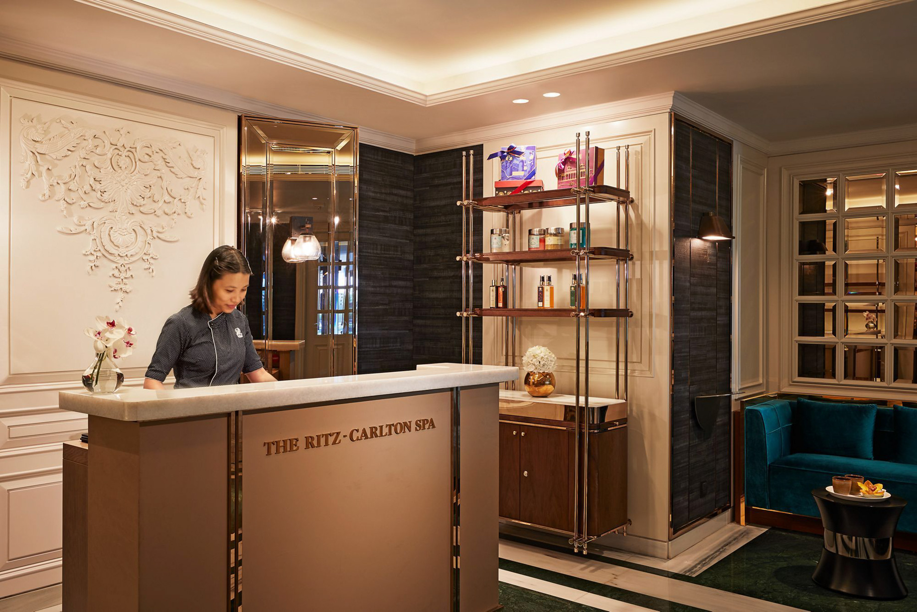 The Ritz-Carlton, Pune Hotel – Maharashtra, India – Spa Reception Desk