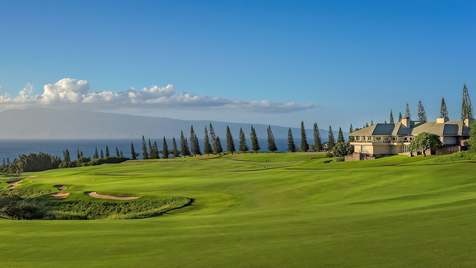 The Ritz-Carlton Maui, Kapalua Resort - Kapalua, HI, USA - Plantation Golf Course Clubhouse