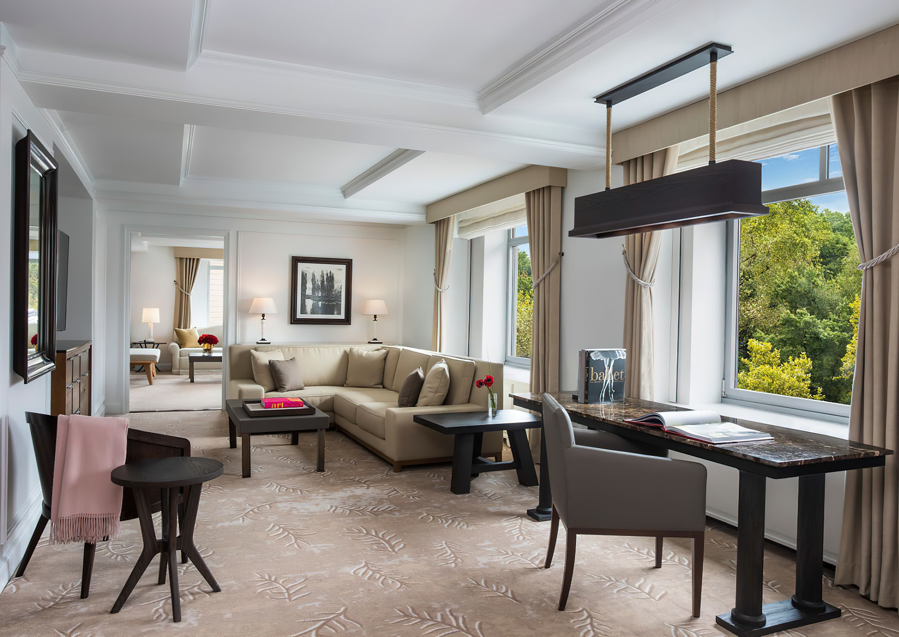 The Ritz-Carlton New York, Central Park Hotel – New York, NY, USA – The Artists Gate Suite Living Room