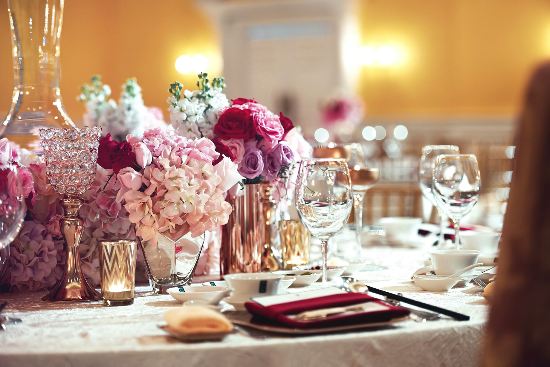 The Ritz-Carlton, Kuala Lumpur Hotel – Kuala Lumpur, Malaysia – Wedding Ballroom Table
