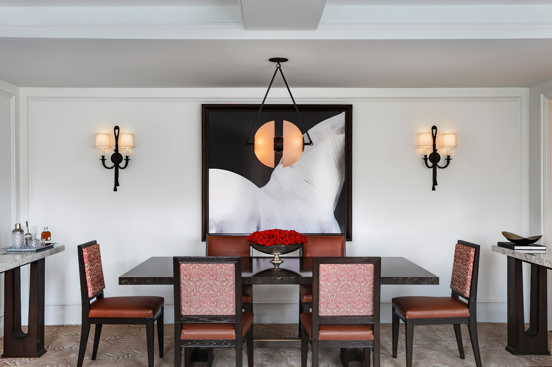 The Ritz-Carlton New York, Central Park Hotel – New York, NY, USA – The Artists Gate Suite Dining Room