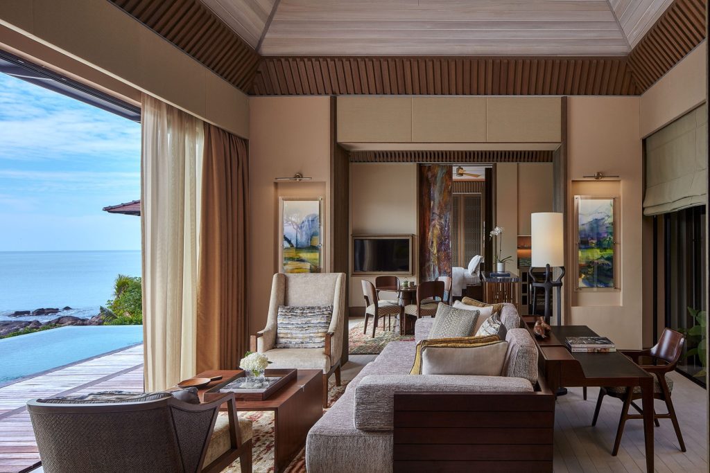 The Ritz-Carlton, Langkawi Hotel - Kedah, Malaysia - Grand Ocean Front Villa Living Area