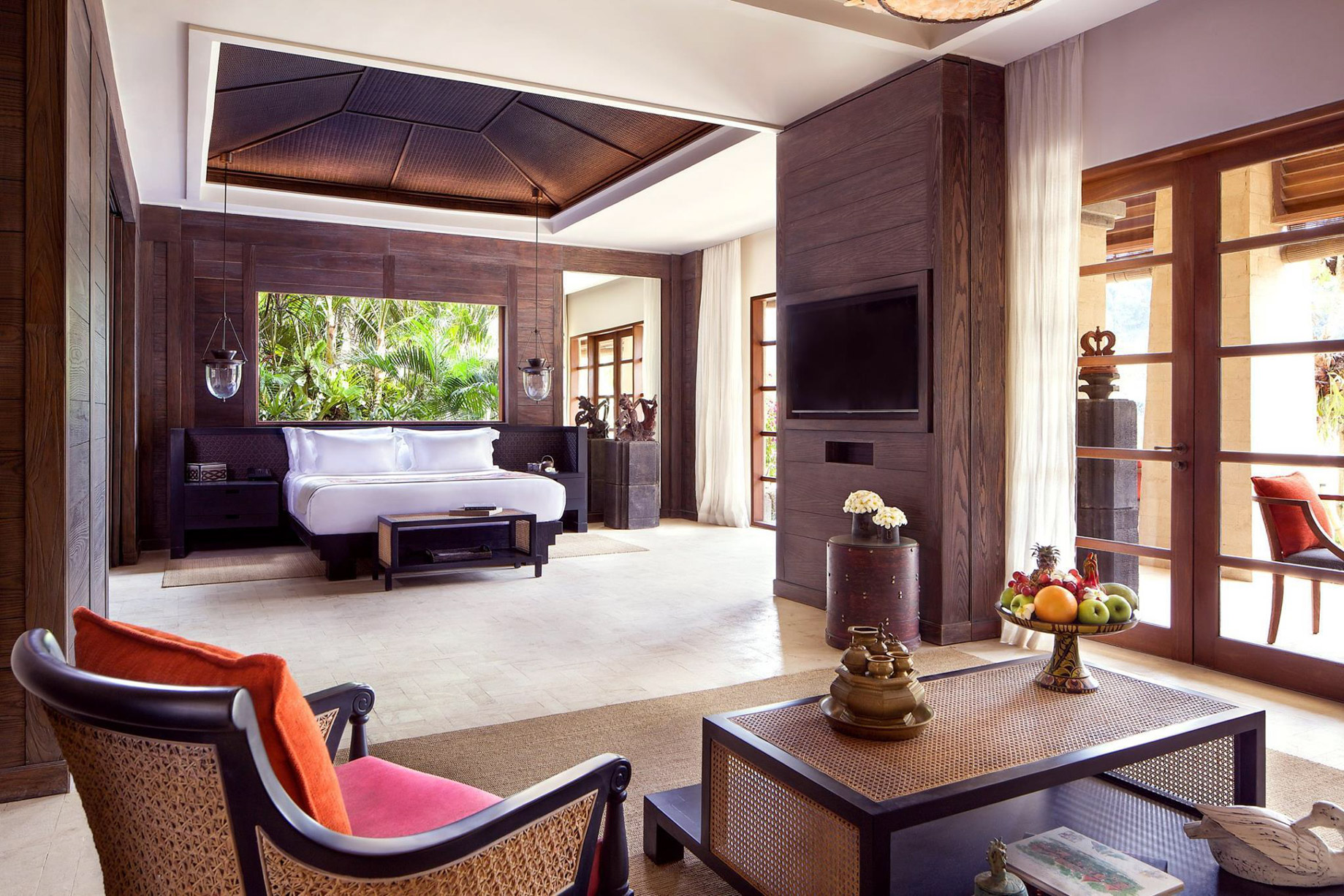 The Ritz-Carlton, Mandapa Reserve Resort – Ubud, Bali, Indonesia – Suite Living Area