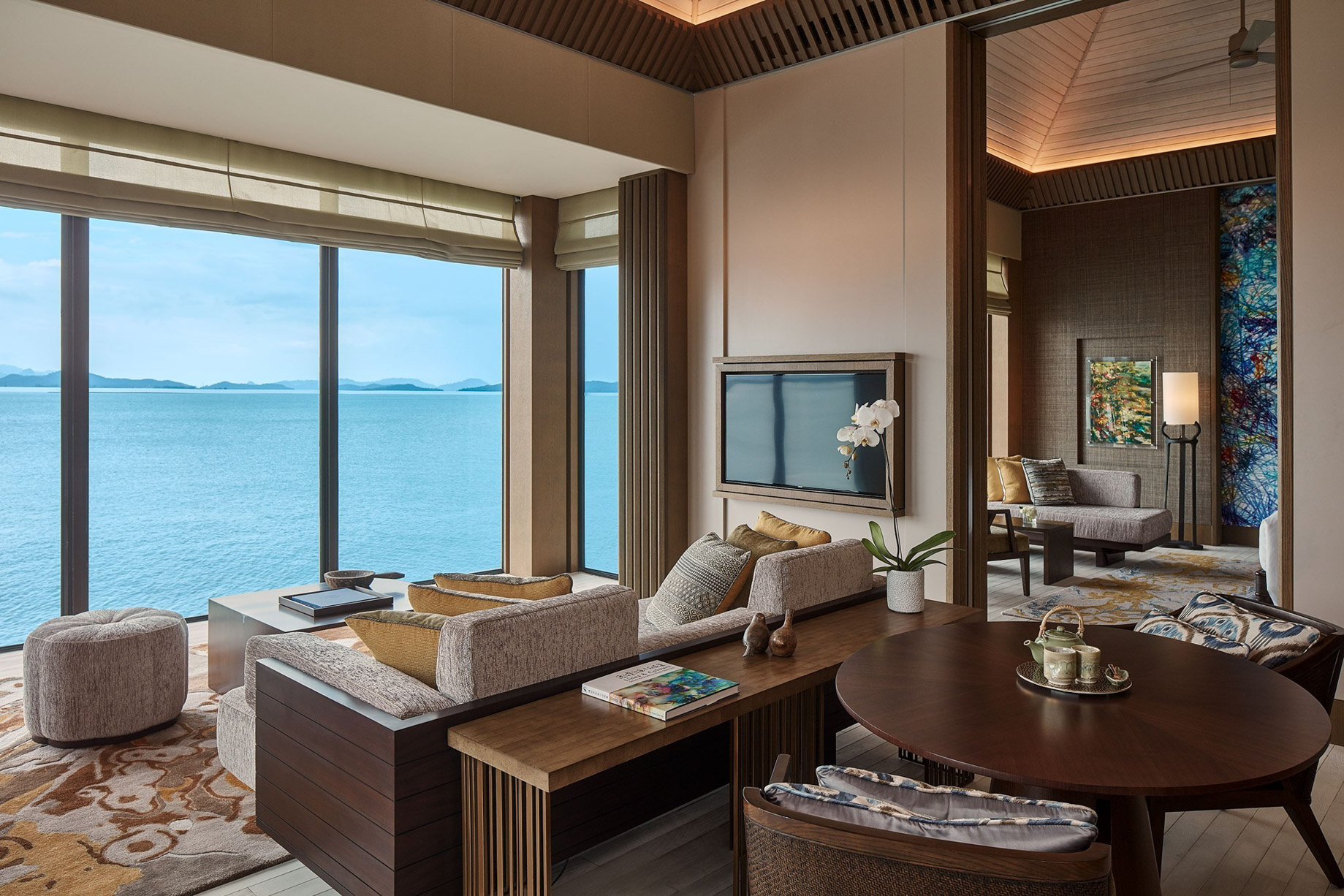 The Ritz-Carlton, Langkawi Hotel – Kedah, Malaysia – Grand Ocean Front Villa Living Room