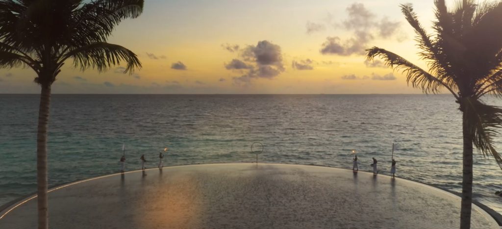 The Ritz-Carlton Maldives, Fari Islands Resort - North Male Atoll, Maldives - Private Pool Sunset Ceremony