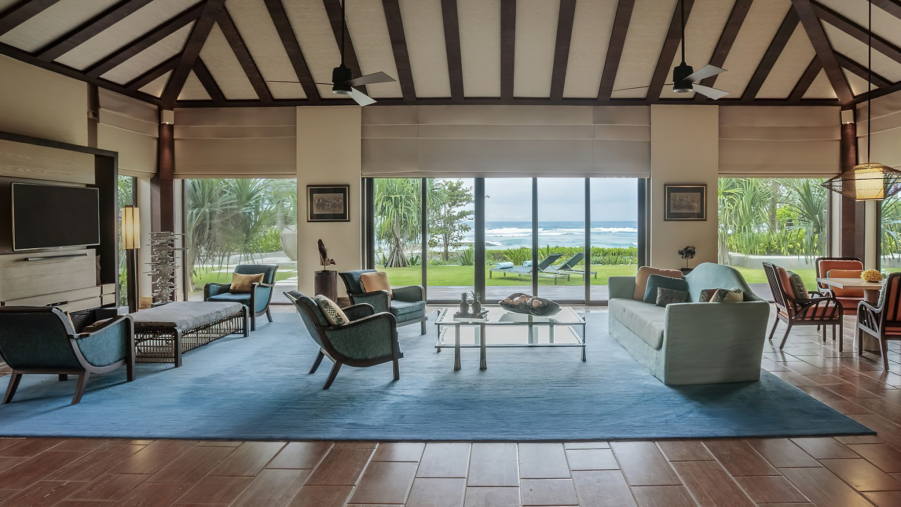 The Ritz-Carlton, Bali Nusa Dua Hotel – Bali, Indonesia – Oceanfront Villa Living Room