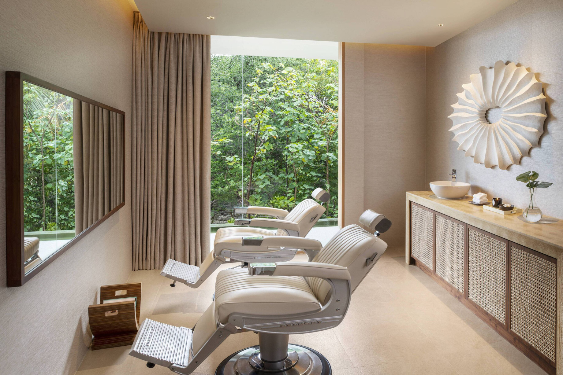 JW Marriott Maldives Resort & Spa – Shaviyani Atoll, Maldives – SPA by JW Treatment Room Chairs