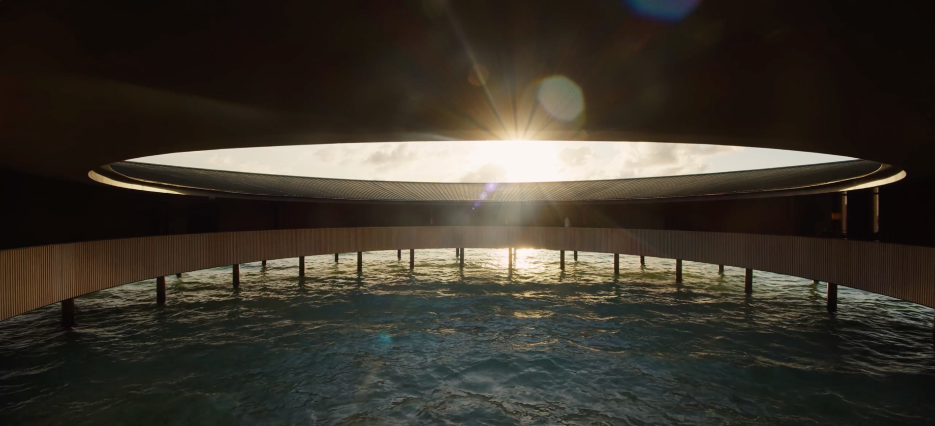 The Ritz-Carlton Maldives, Fari Islands Resort – North Male Atoll, Maldives – The Ritz-Carlton Spa a Ring Shaped Sanctuary Nestled Over the Turquoise Lagoon