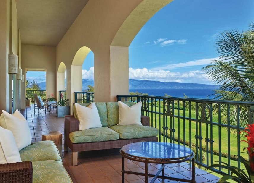 The Ritz-Carlton Maui, Kapalua Resort - Kapalua, HI, USA - Royal Pacific Suite Lanai