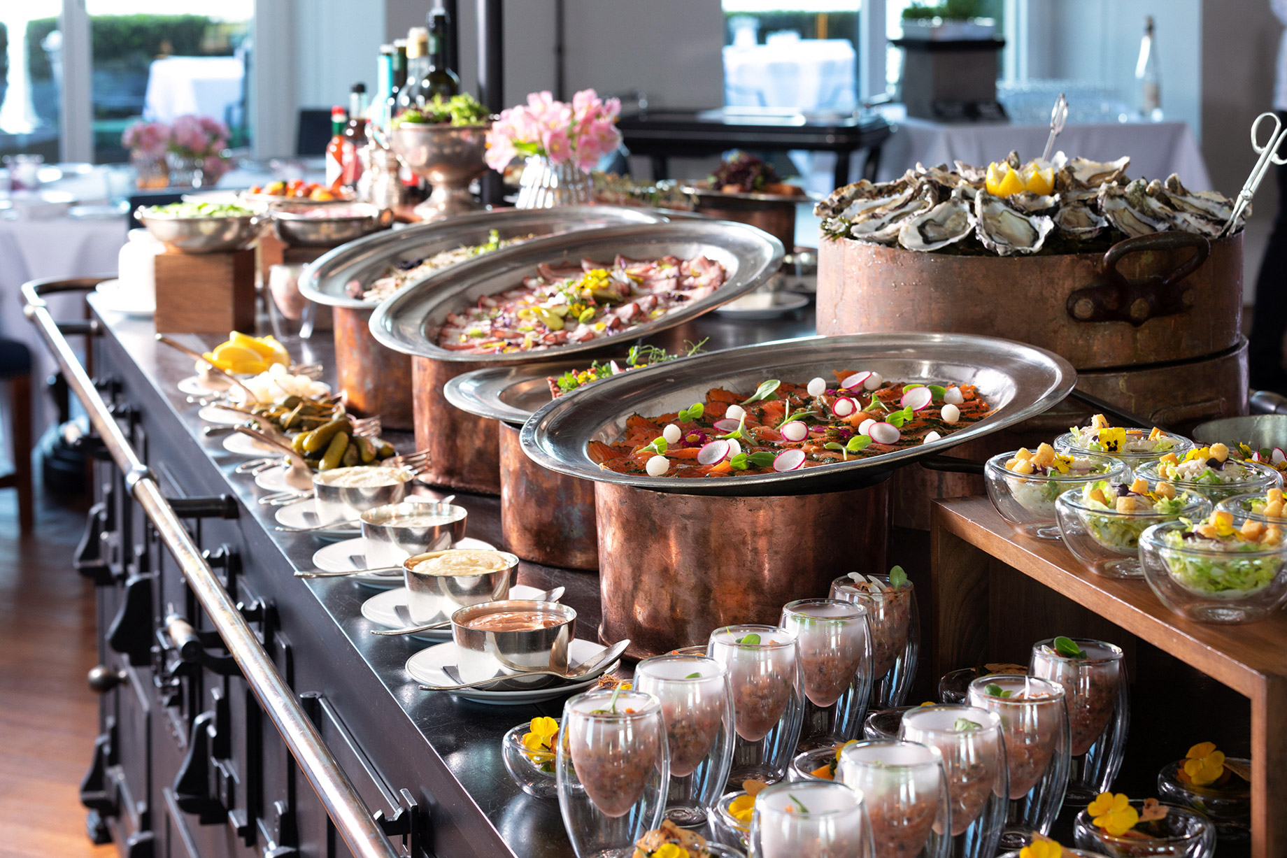 Burgenstock Hotel & Alpine Spa – Obburgen, Switzerland – RitzCoffier Restaurant Brunch