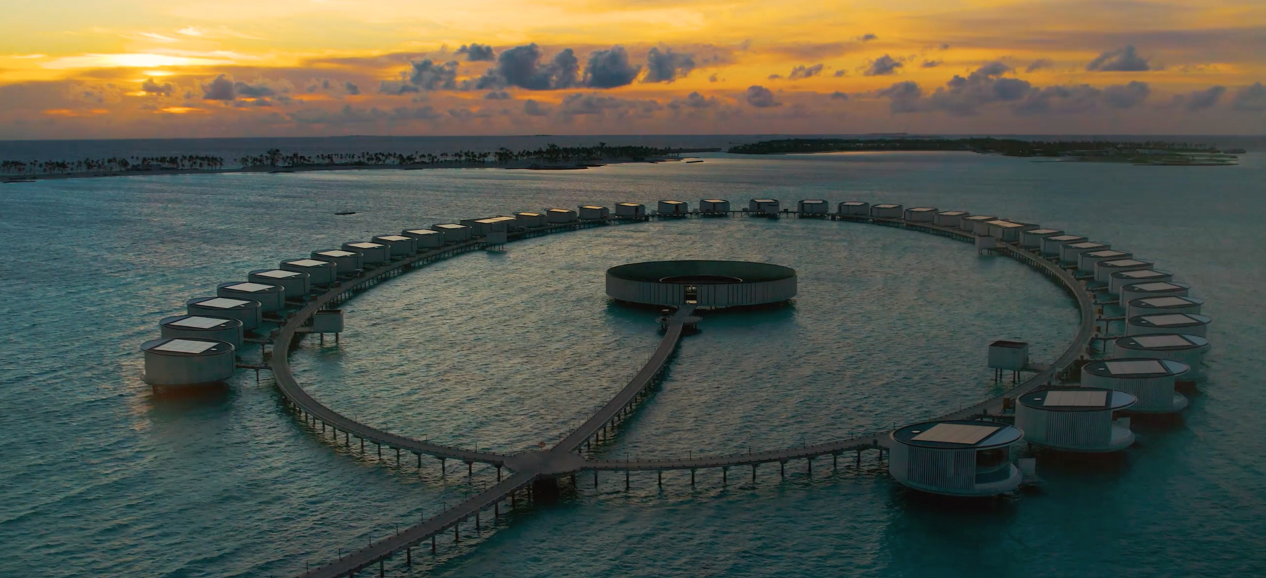 The Ritz-Carlton Maldives, Fari Islands Resort - North Male Atoll, Maldives - The Ritz-Carlton Spa Sunset