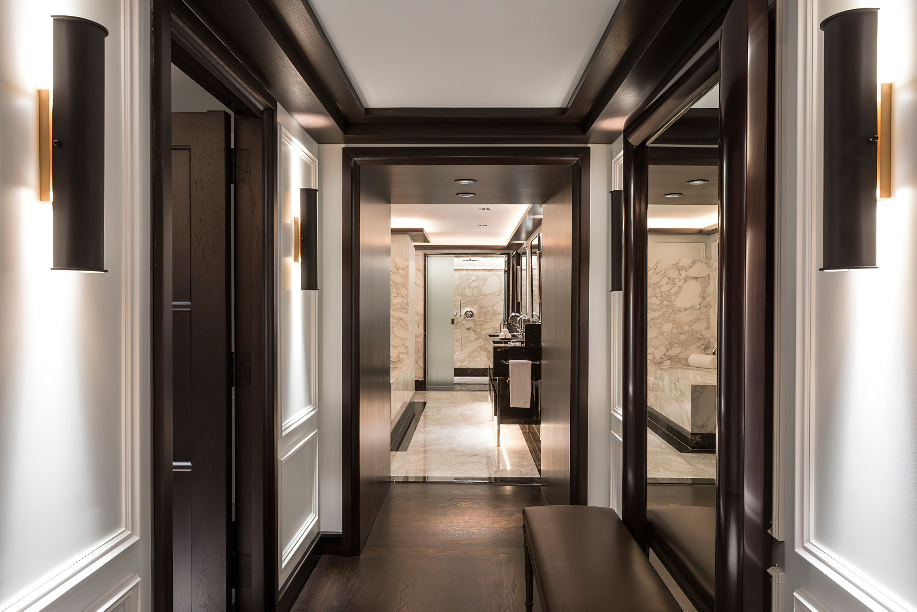 The Ritz-Carlton New York, Central Park Hotel – New York, NY, USA – The Presidential Suite Master Bathroom Walk-in Closet