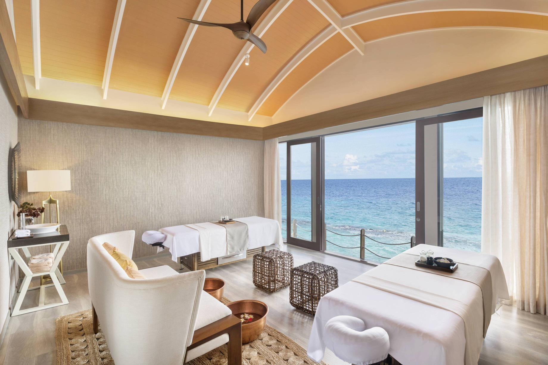 JW Marriott Maldives Resort & Spa – Shaviyani Atoll, Maldives – SPA by JW Treatment Room Tables