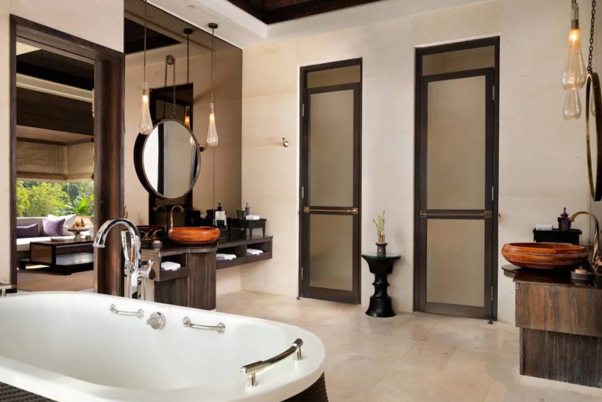 The Ritz-Carlton, Mandapa Reserve Resort - Ubud, Bali, Indonesia - Villa Bathroom