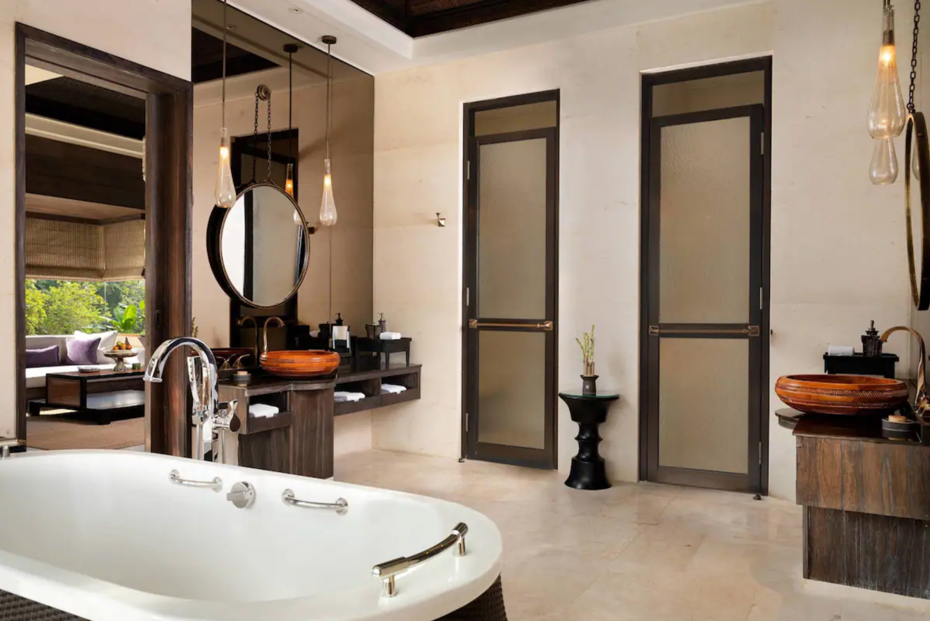 The Ritz-Carlton, Mandapa Reserve Resort – Ubud, Bali, Indonesia – Villa Bathroom