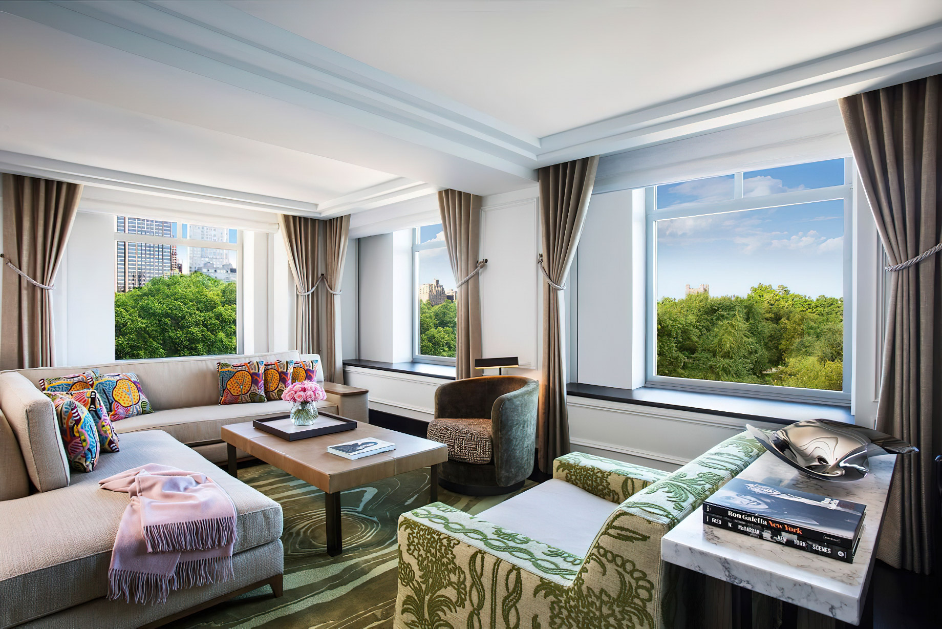 The Ritz-Carlton New York, Central Park Hotel – New York, NY, USA – The Presidential Suite Living Room