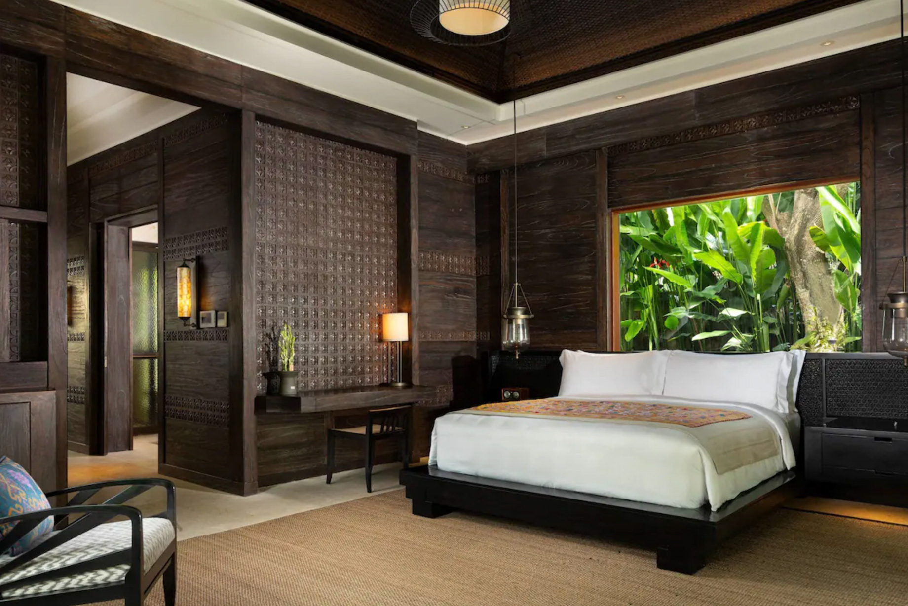 The Ritz-Carlton, Mandapa Reserve Resort - Ubud, Bali, Indonesia - Villa Bedroom