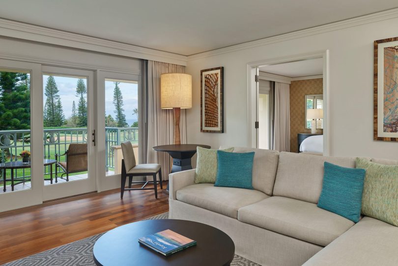 The Ritz-Carlton Maui, Kapalua Resort - Kapalua, HI, USA - Ocean View Suite Living Area