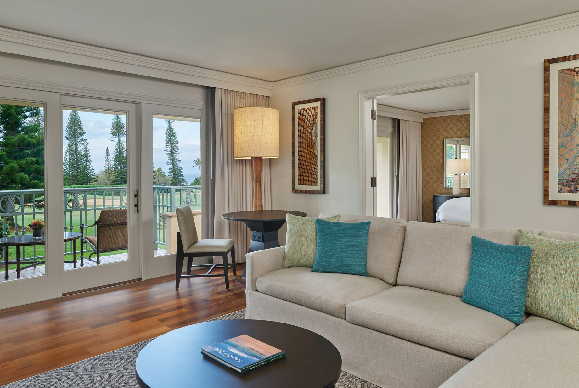 The Ritz-Carlton Maui, Kapalua Resort – Kapalua, HI, USA – Ocean View Suite Living Area