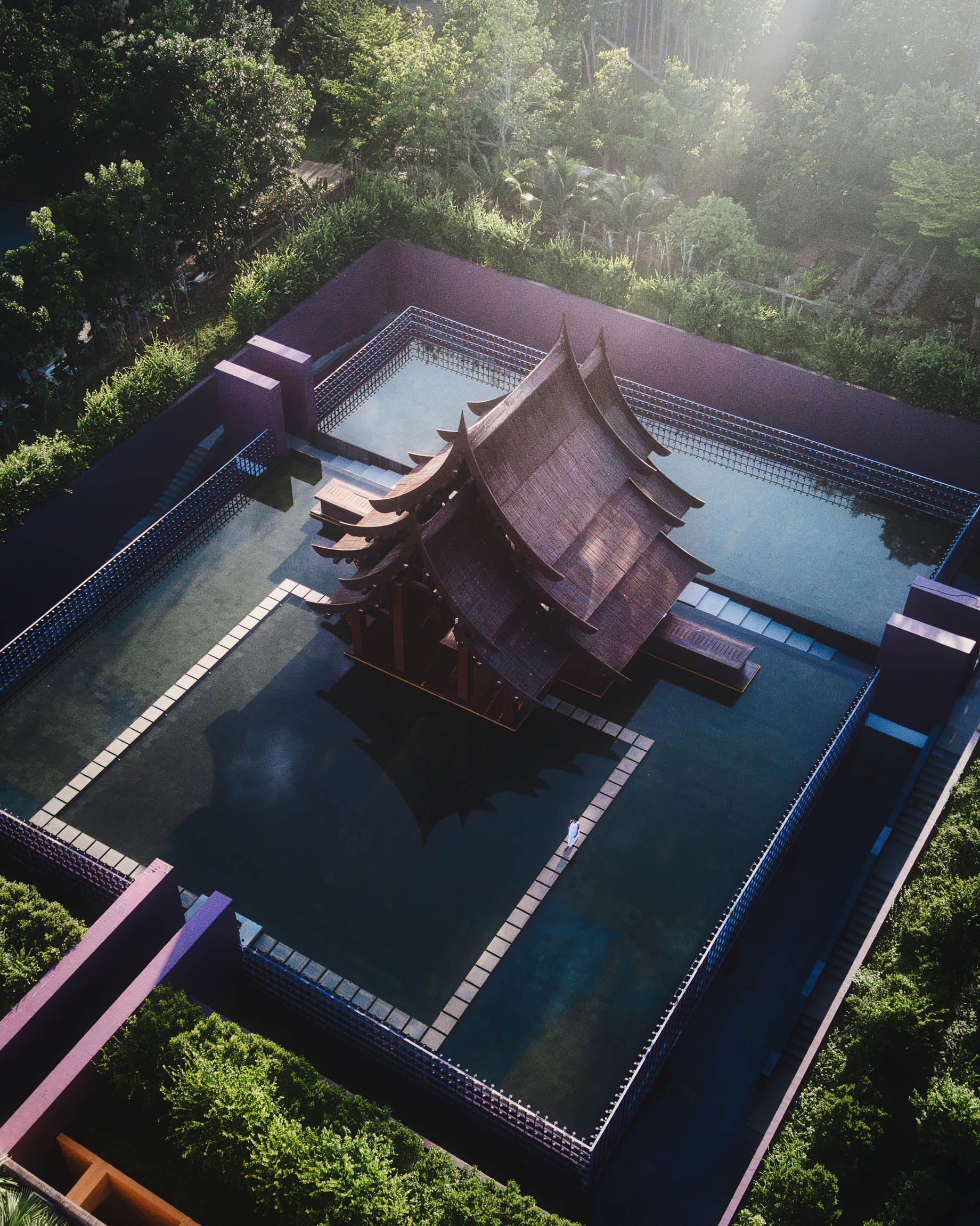 The Ritz-Carlton, Phulay Bay Reserve Resort – Muang Krabi, Thailand – Pavilion Aerial View