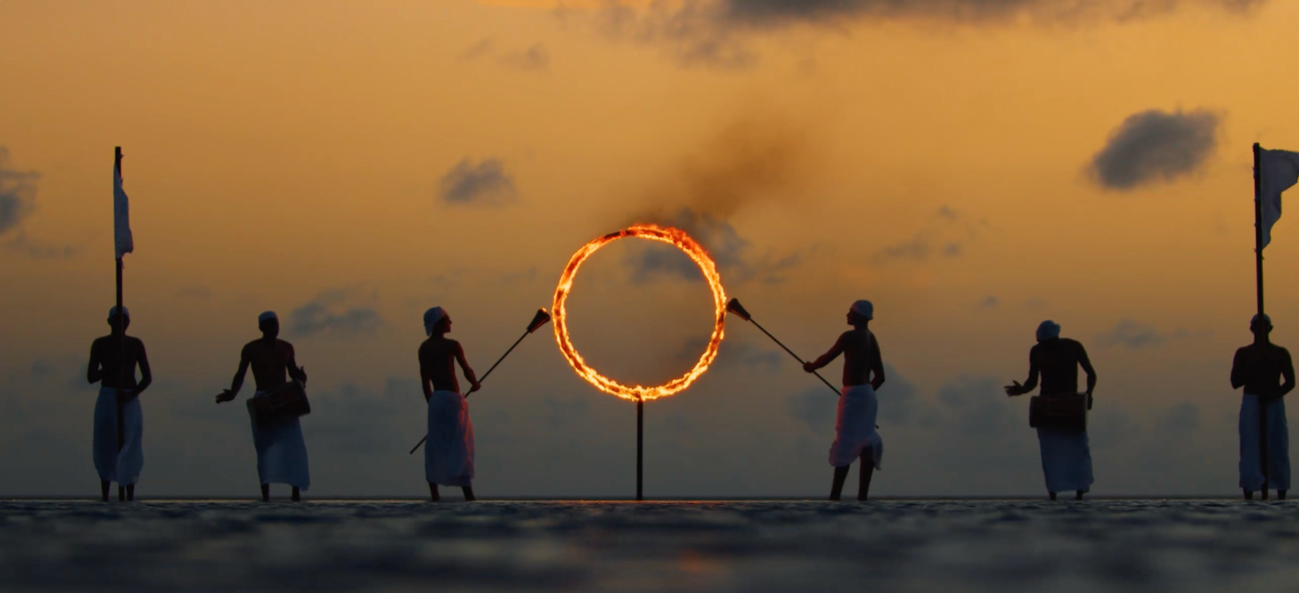 The Ritz-Carlton Maldives, Fari Islands Resort - North Male Atoll, Maldives - Sunset Ceremony