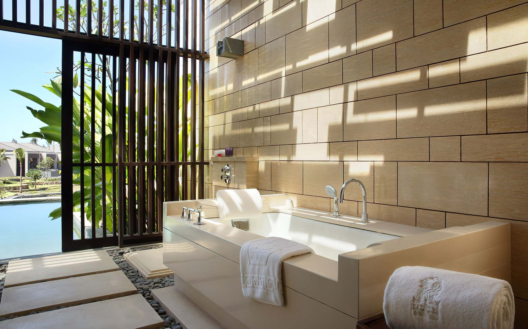 The Ritz-Carlton, Bali Nusa Dua Hotel – Bali, Indonesia – Pavilion Villa Bathroom
