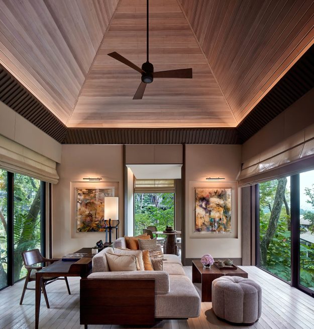 The Ritz-Carlton, Langkawi Hotel - Kedah, Malaysia - Rainforest One Bedroom Villa Living Area