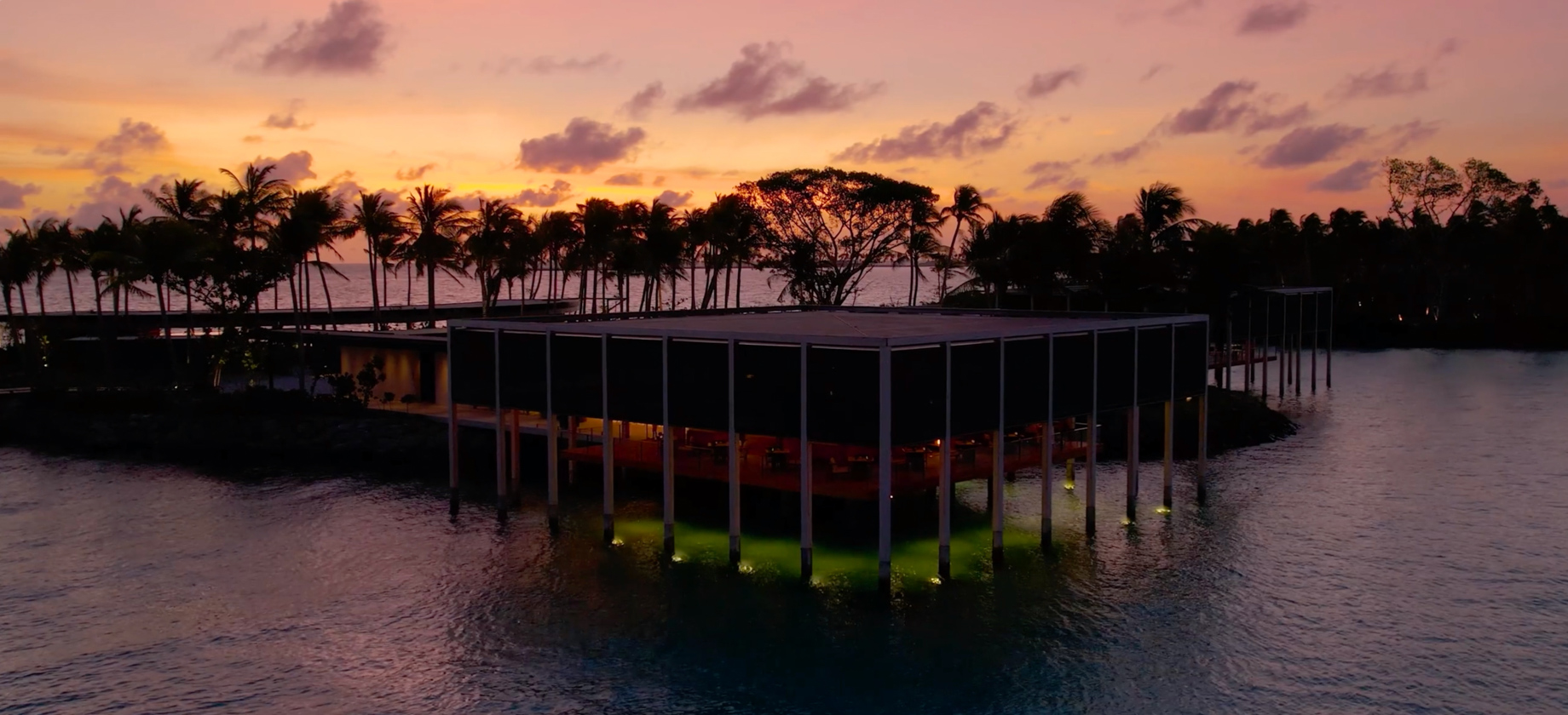 The Ritz-Carlton Maldives, Fari Islands Resort – North Male Atoll, Maldives – Resort Sunset