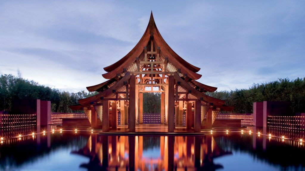 The Ritz-Carlton, Phulay Bay Reserve Resort - Muang Krabi, Thailand - Pavillion Pagoda Style Architecture