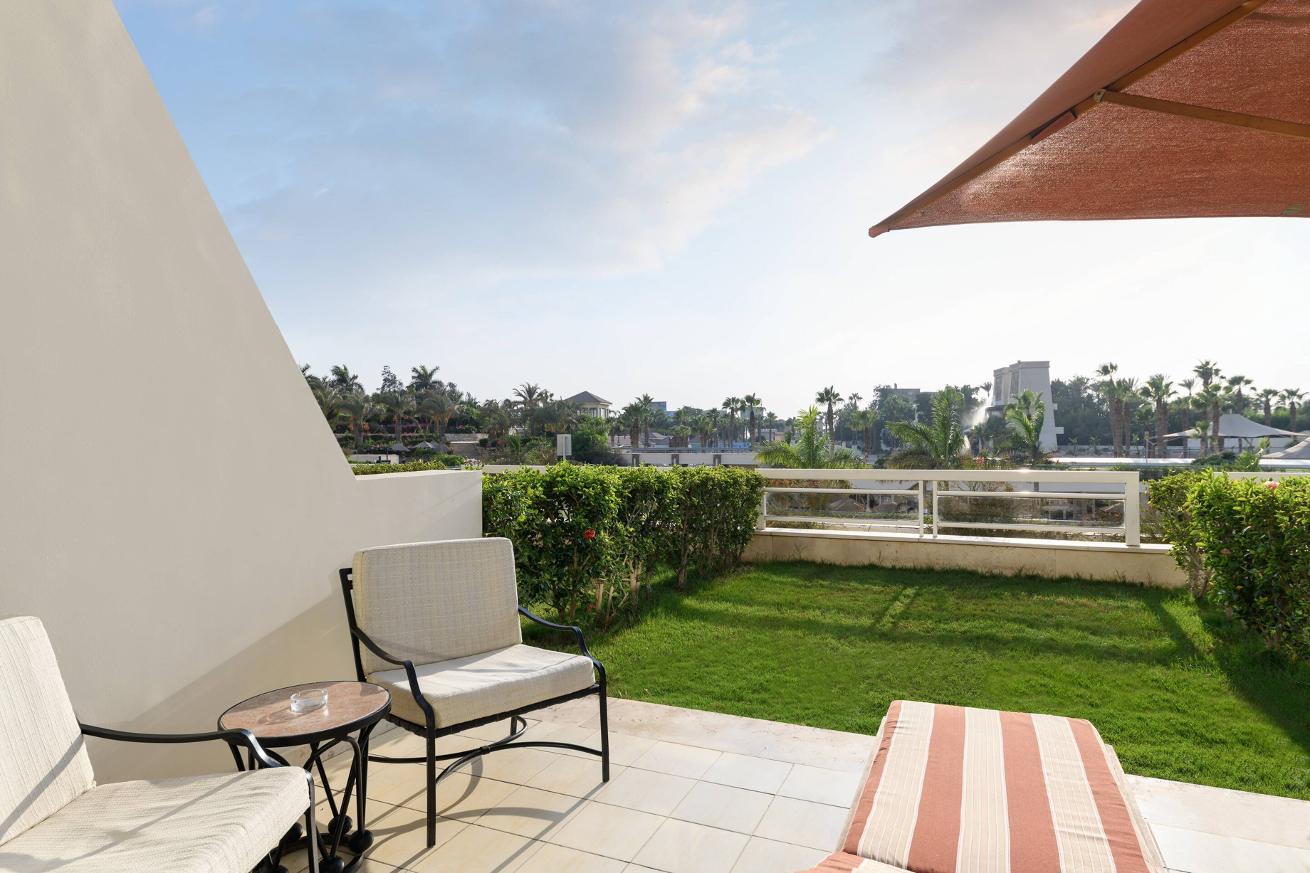 JW Marriott Hotel Cairo – Cairo, Egypt – Deluxe Room Patio & Garden View