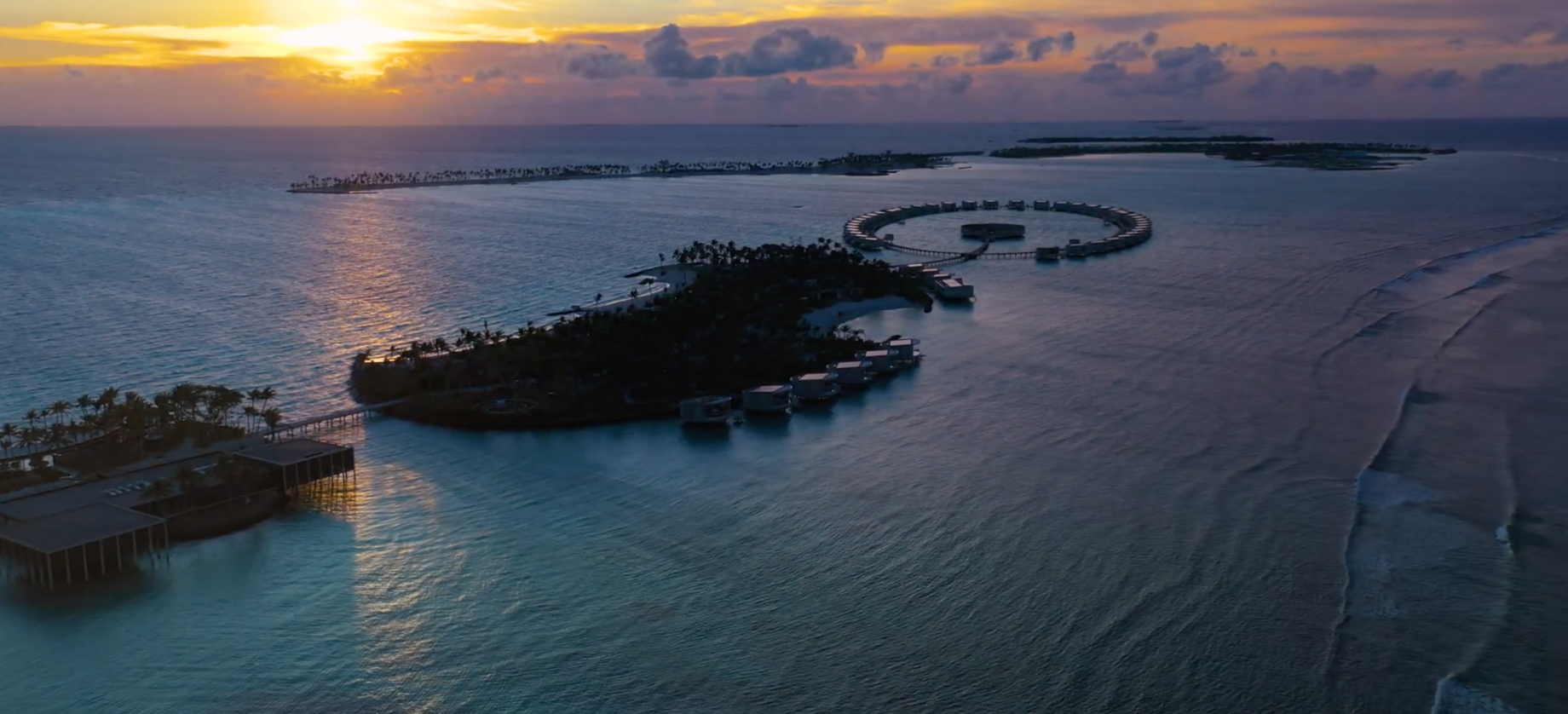 The Ritz-Carlton Maldives, Fari Islands Resort – North Male Atoll, Maldives – Tropical Island Sunset