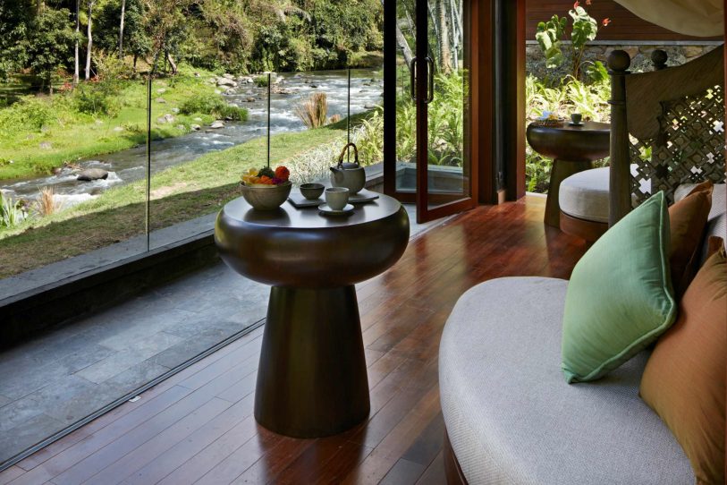 The Ritz-Carlton, Mandapa Reserve Resort - Ubud, Bali, Indonesia - Spa Relaxation Room
