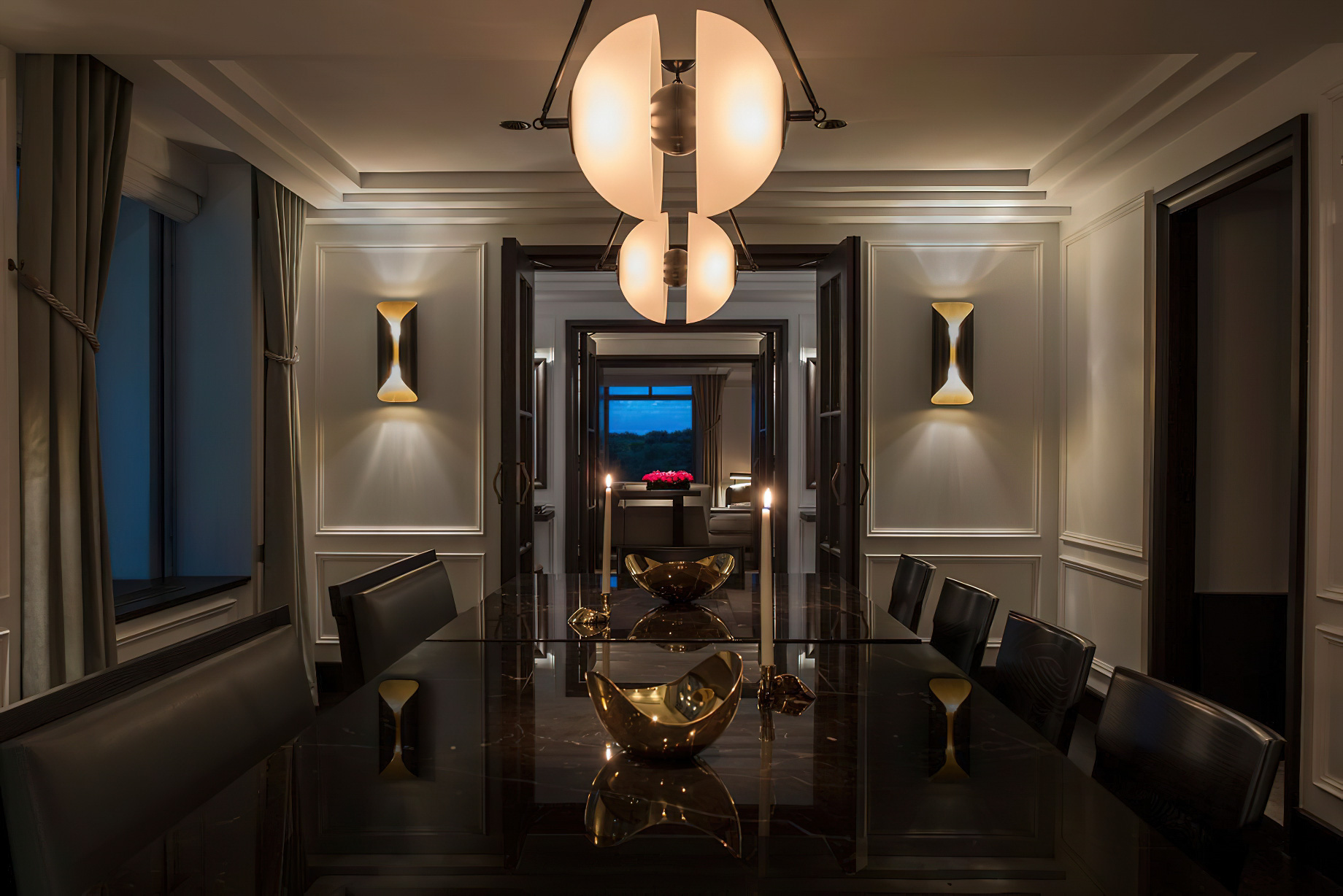 The Ritz-Carlton New York, Central Park Hotel - New York, NY, USA - The Royal Suite Dining Room