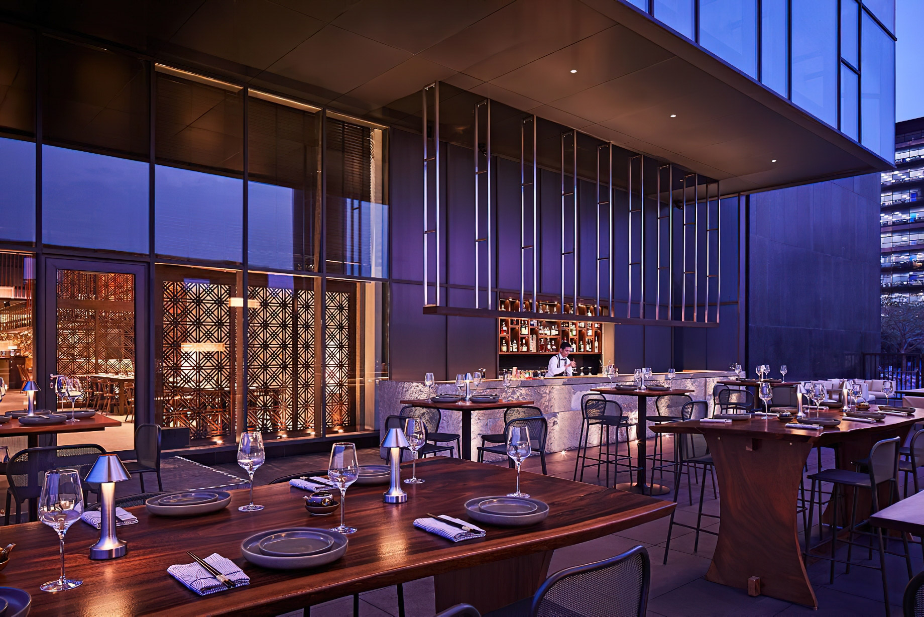 The Ritz-Carlton, Pune Hotel – Maharashtra, India – Ukiyo Japanese Reataurant Deck
