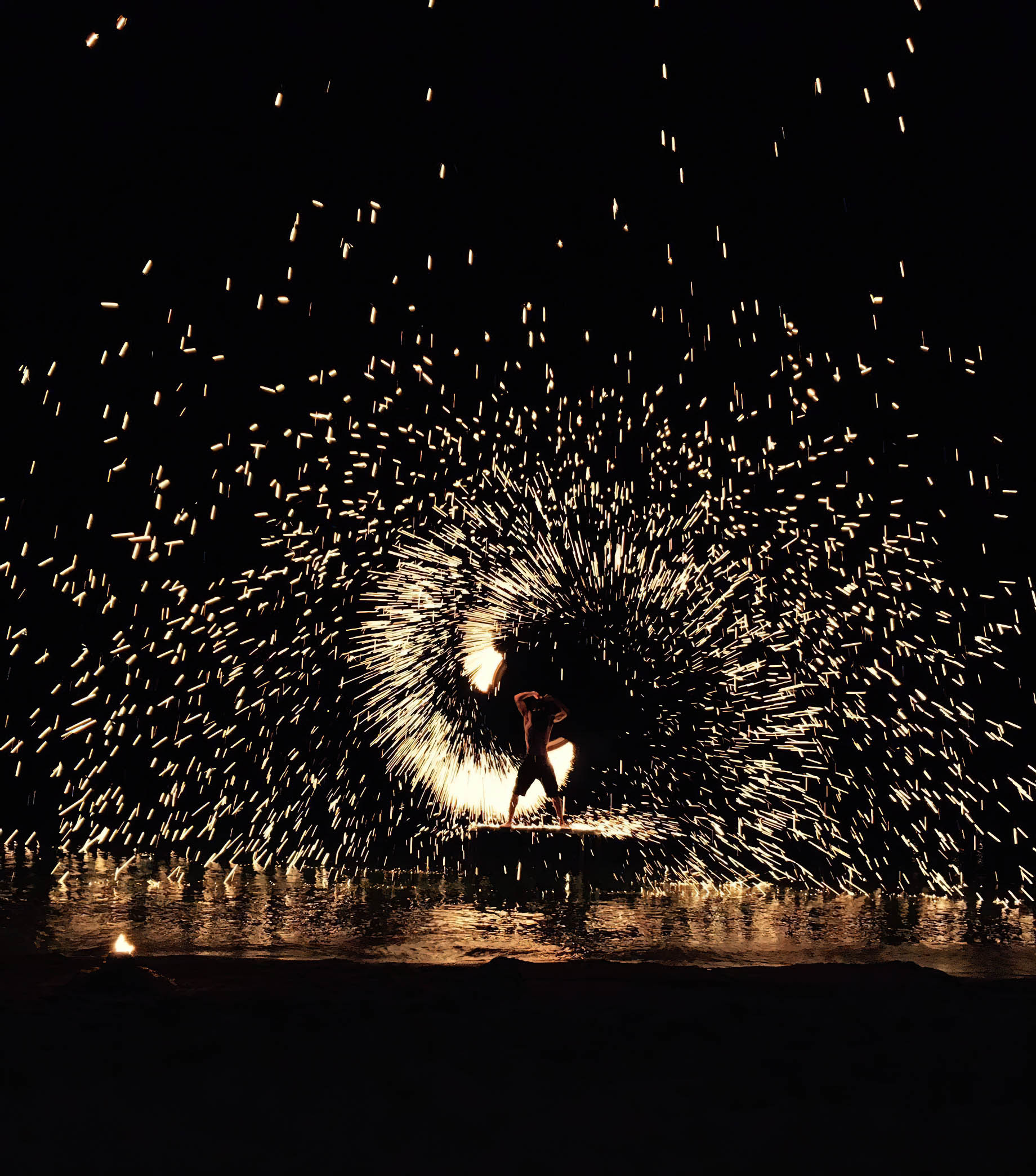 The Ritz-Carlton, Koh Samui Resort - Surat Thani, Thailand - Fire Dance Show
