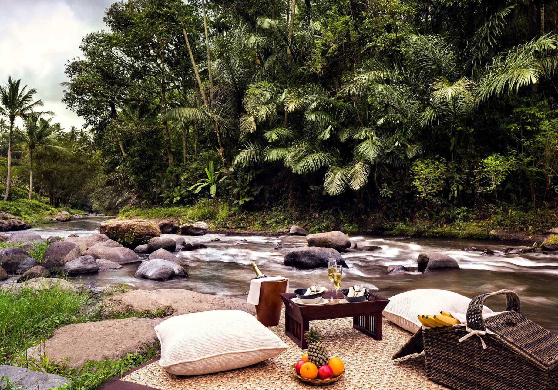 The Ritz-Carlton, Mandapa Reserve Resort – Ubud, Bali, Indonesia – Riverside Picnic
