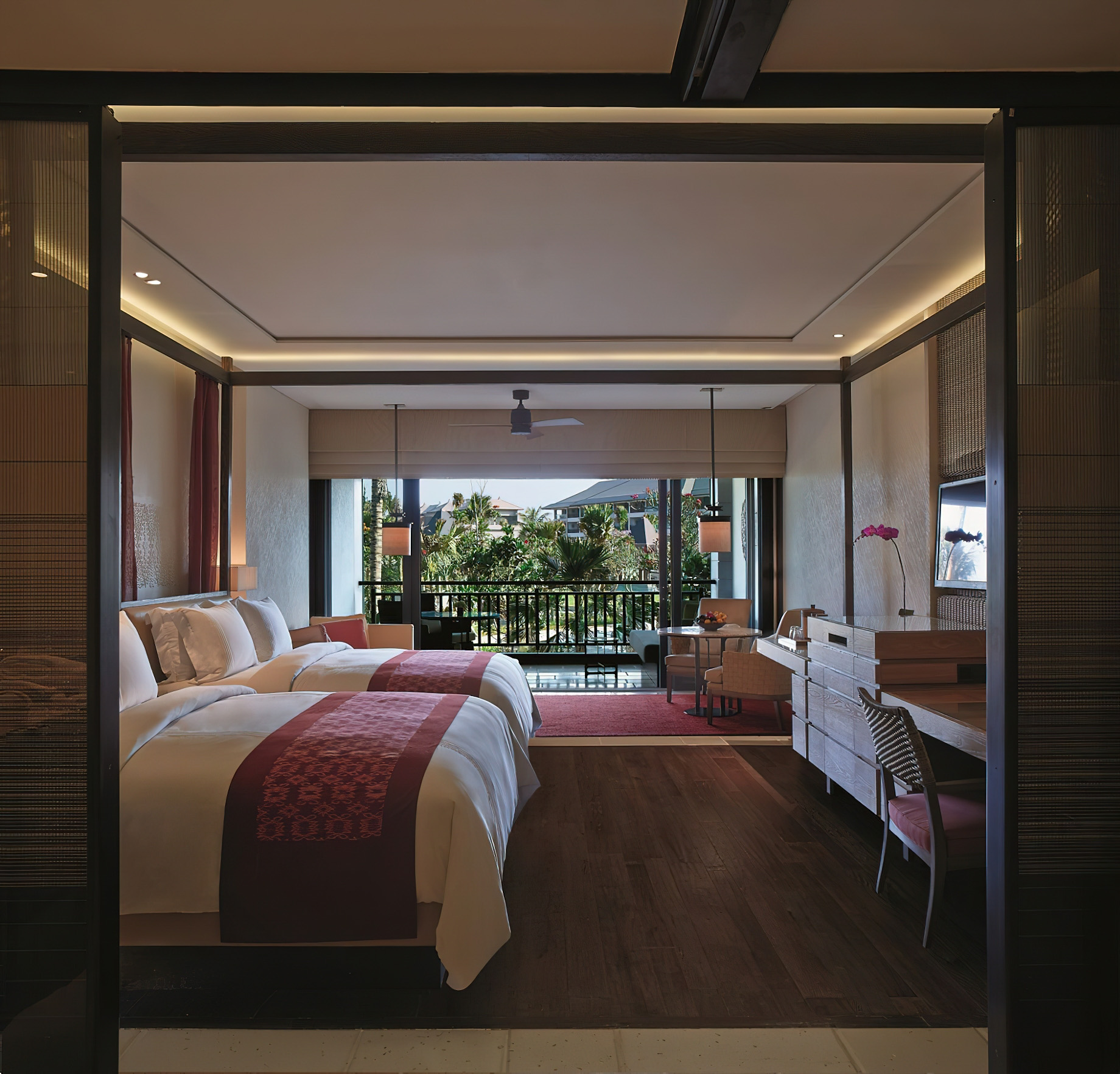 The Ritz-Carlton, Bali Nusa Dua Hotel – Bali, Indonesia – Sawangan Junior Suite Bedroom View